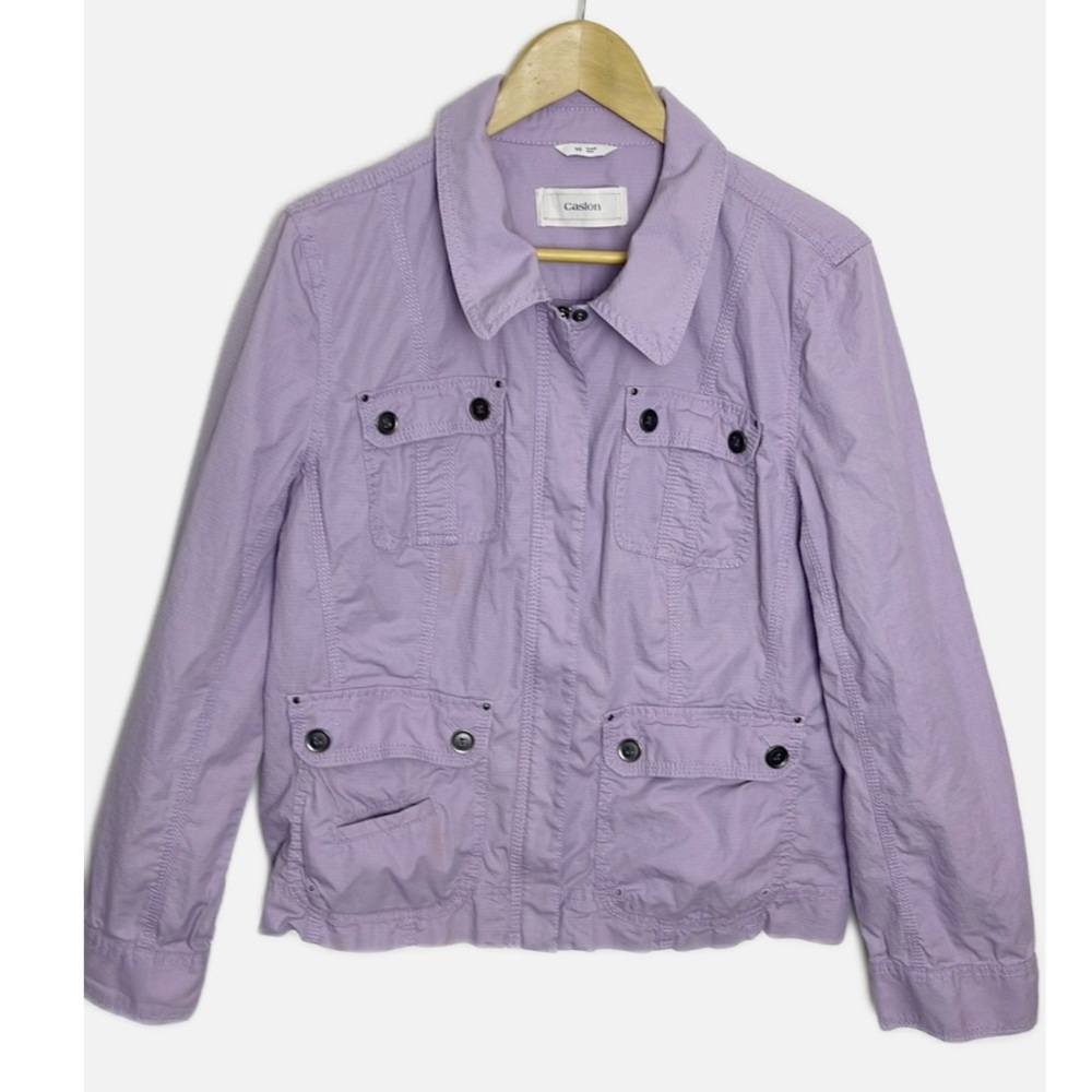Caslon cotton utility jacket XL